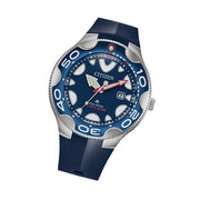 Citizen Eco-Drive Promaster Dive Watch "Orca" with Blue Dial and Rubber Strap #BN0231-01L tilt