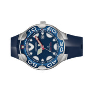 Citizen Eco-Drive Promaster Dive Watch "Orca" with Blue Dial and Rubber Strap #BN0231-01L side