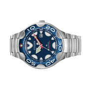 Citizen Eco-Drive Promaster Dive Watch "Orca" with Blue Dial and Stainless Steel Bracelet #BN0231-52L side