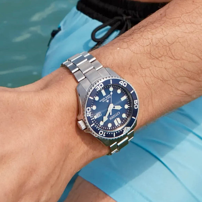 Citizen Eco-Drive Promaster Dive Watch with Blue Dial #BN0260-54L