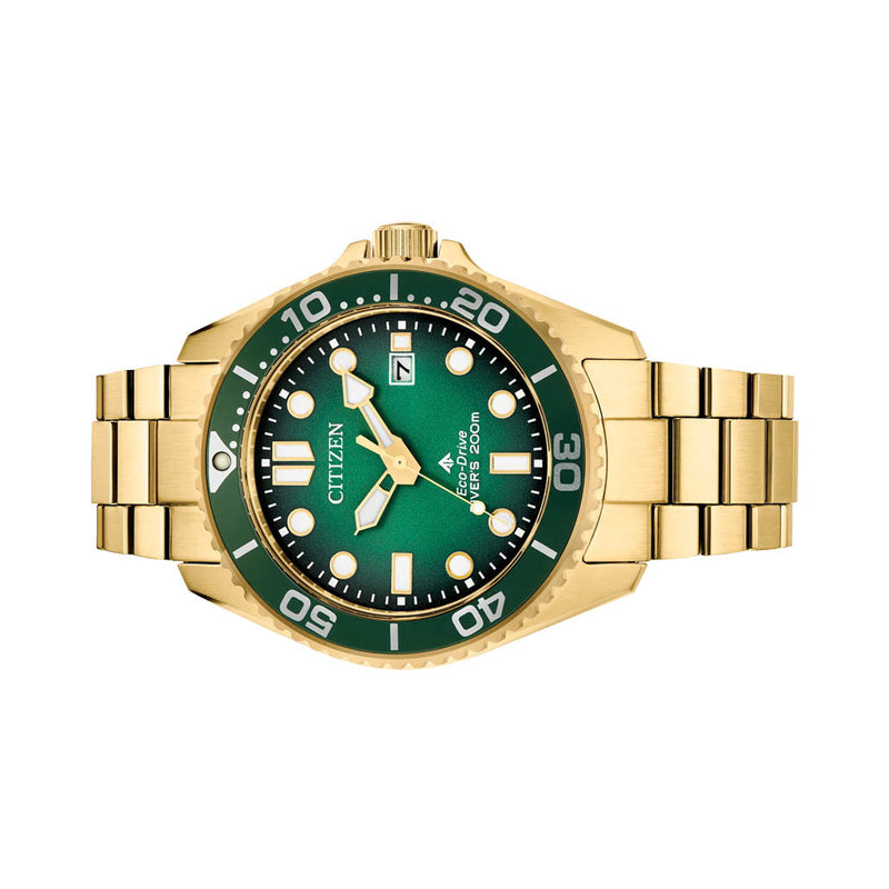 Citizen Eco-Drive Promaster Dive Watch with Green Dial #BN0262-59W