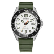 Citizen Eco-Drive Promaster Dive Watch with White Dial #BN0265-00A