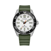 Citizen Eco-Drive Promaster Dive Watch with White Dial #BN0265-00A