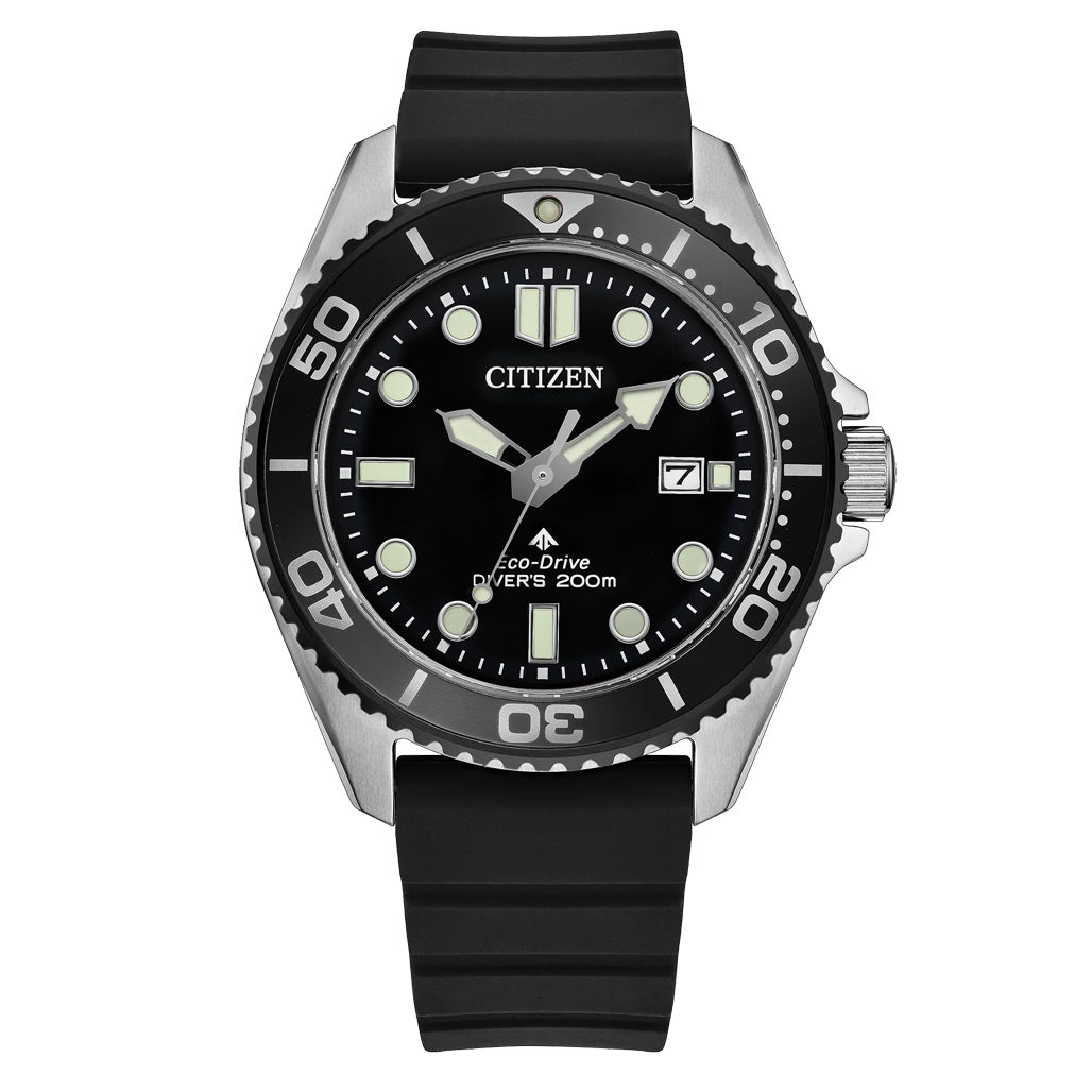 Citizen Eco-Drive Promaster Dive Watch with Black Dial #BN0266-07E