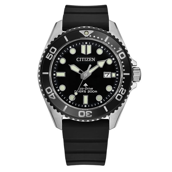 Citizen Eco-Drive Promaster Dive Watch with Black Dial #BN0266-07E