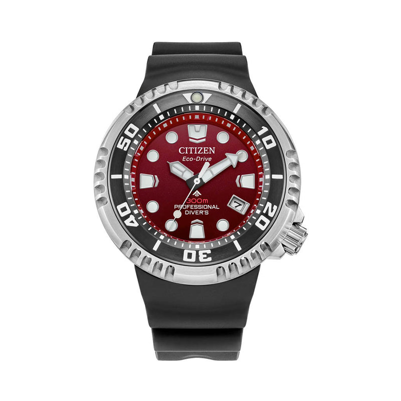 Citzen Eco-Drive Promaster Dive E365 Dive Watch with Red Dial #BN1024-01Z