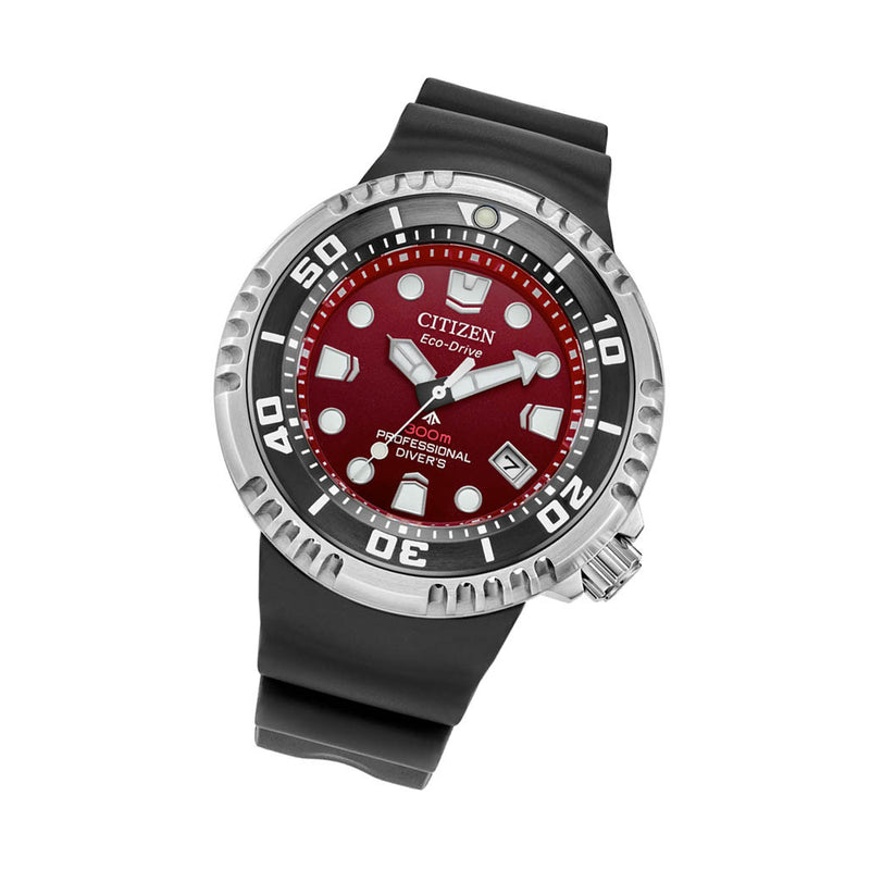 Citzen Eco-Drive Promaster Dive E365 Dive Watch with Red Dial #BN1024-01Z