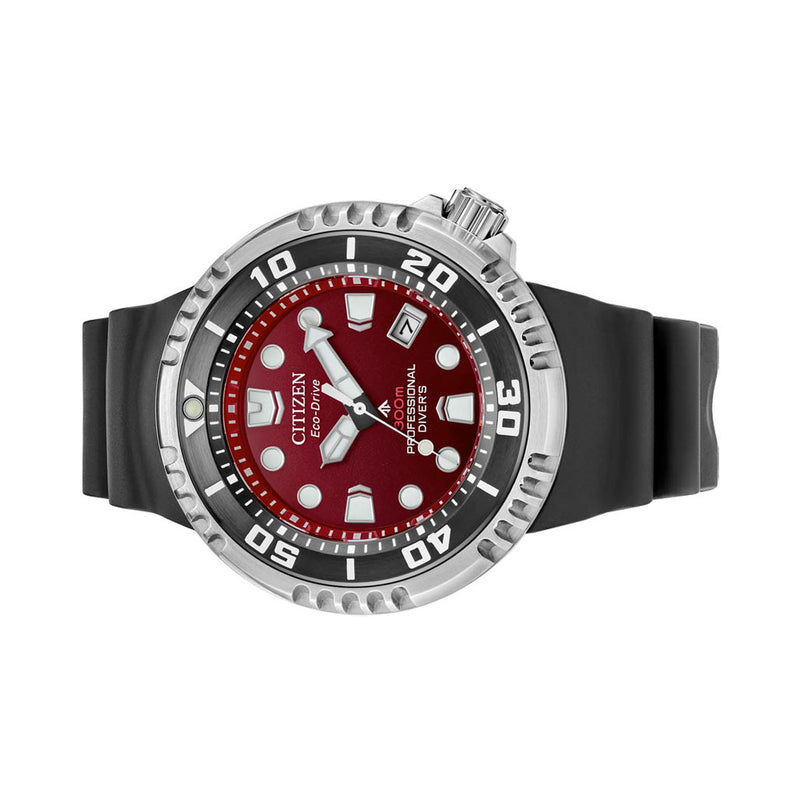 Citzen Eco-Drive Promaster Dive E365 Dive Watch with Red Dial #BN1024-01Z