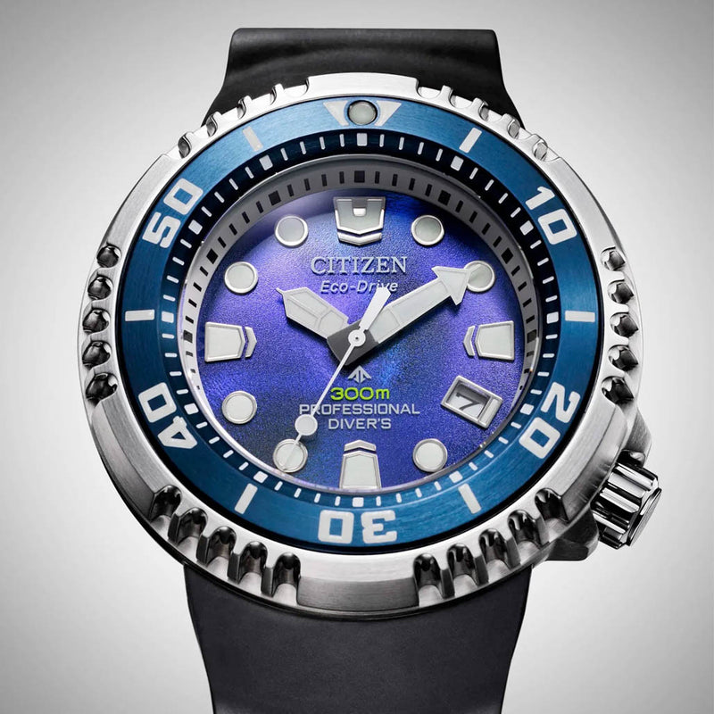 Citzen Eco-Drive Promaster Dive E365 Dive Watch with Blue Dial #BN1025-08L