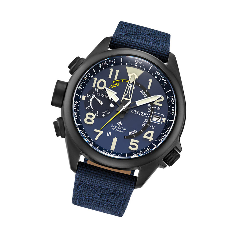 Citizen Promaster Alitchron Solar Watch with Blue Dial #BN4065-07L