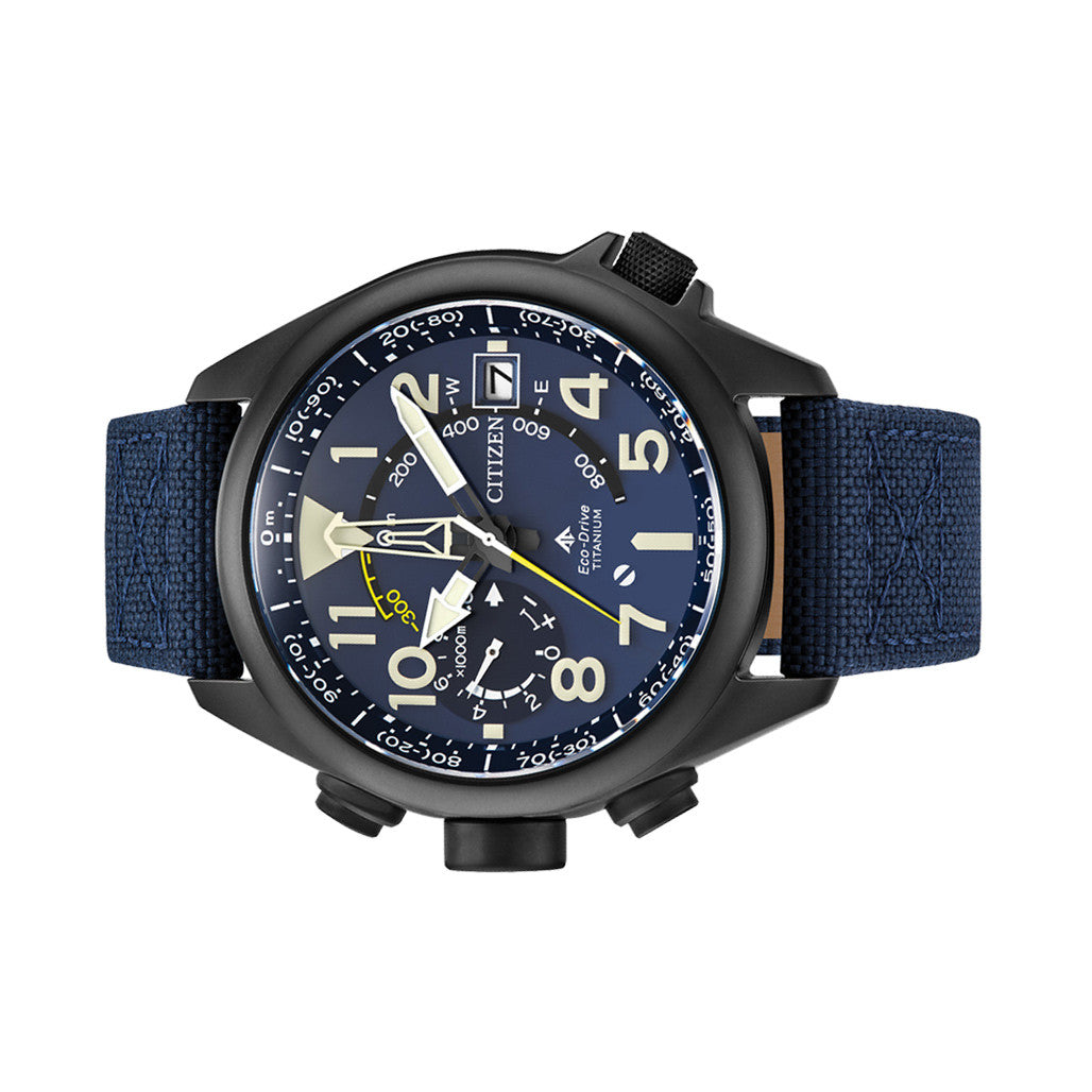 Citizen Promaster Alitchron Solar Watch with Blue Dial #BN4065-07L