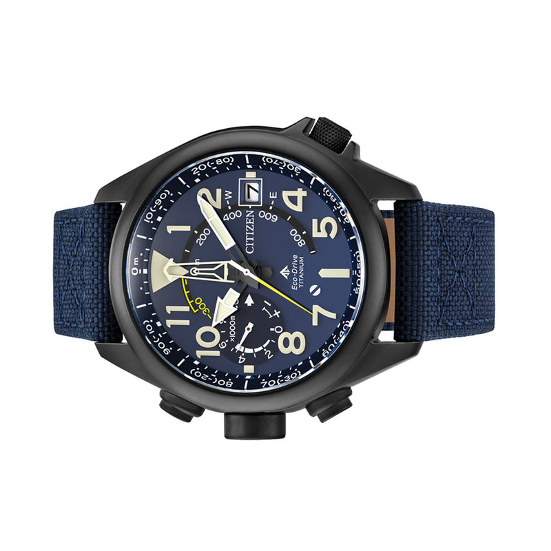 Citizen Promaster Alitchron Solar Watch with Blue Dial #BN4065-07L