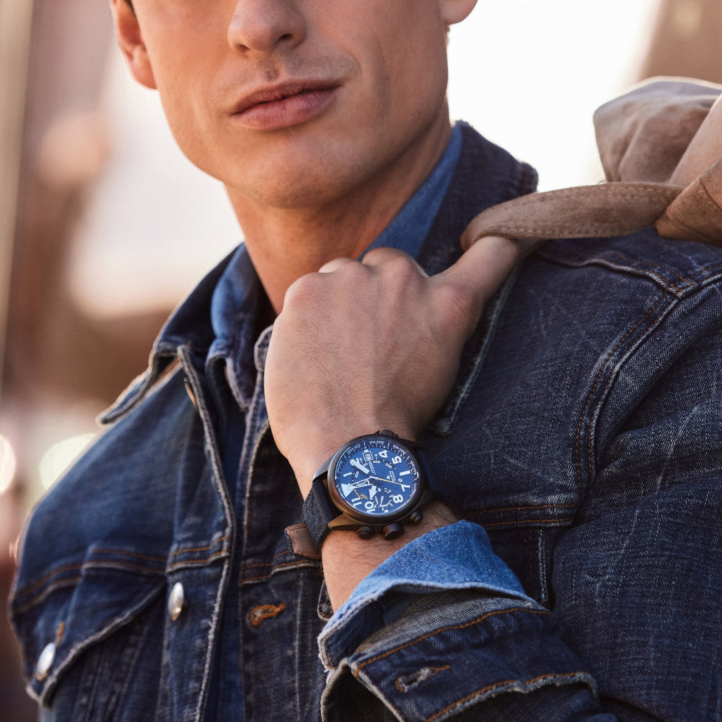 Citizen Promaster Alitchron Solar Watch with Blue Dial #BN4065-07L