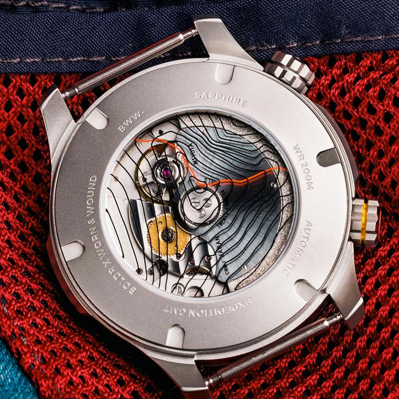 BOLDR x Worn & Wound 3XT Blue GMT Limited Edition #BOLDR-3XT-Blue