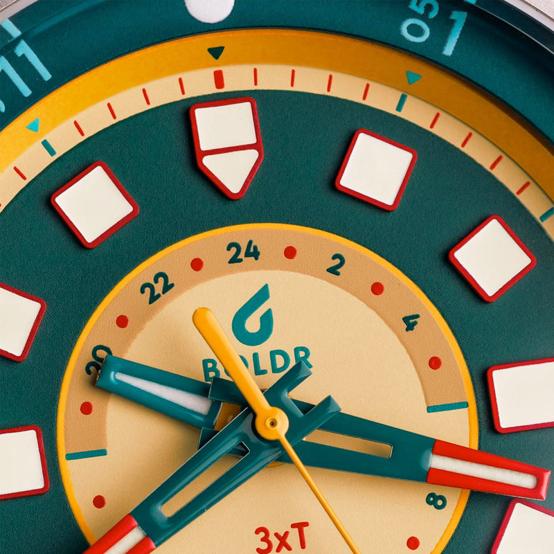 BOLDR x Worn & Wound 3XT Blue GMT Limited Edition #BOLDR-3XT-Blue