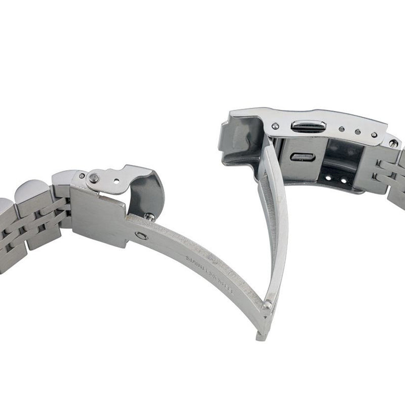 Islander 20mm Brushed and Polished Bracelet for Seiko 39mm Speedtimer #BRAC-113