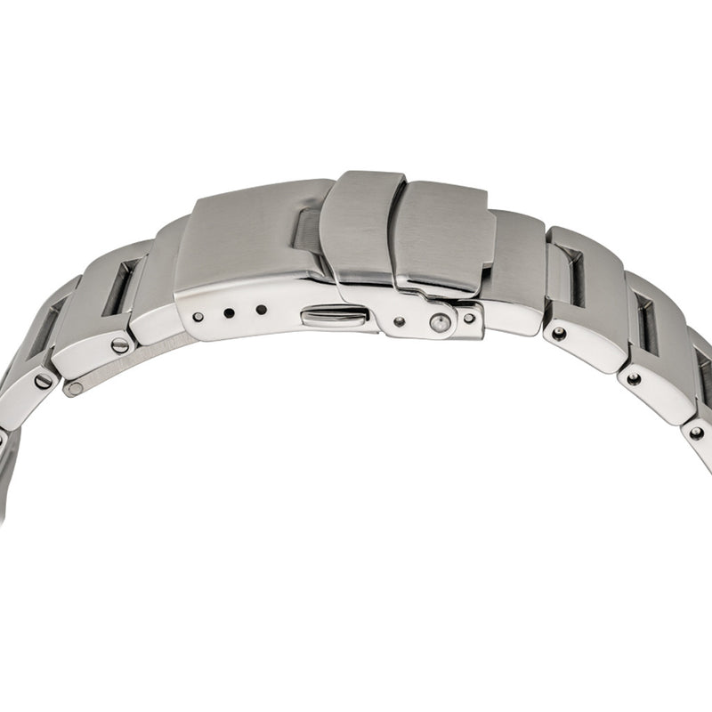 Islander 20mm Brushed Solid-Link Watch Bracelet for Seiko Monster #BRAC-114
