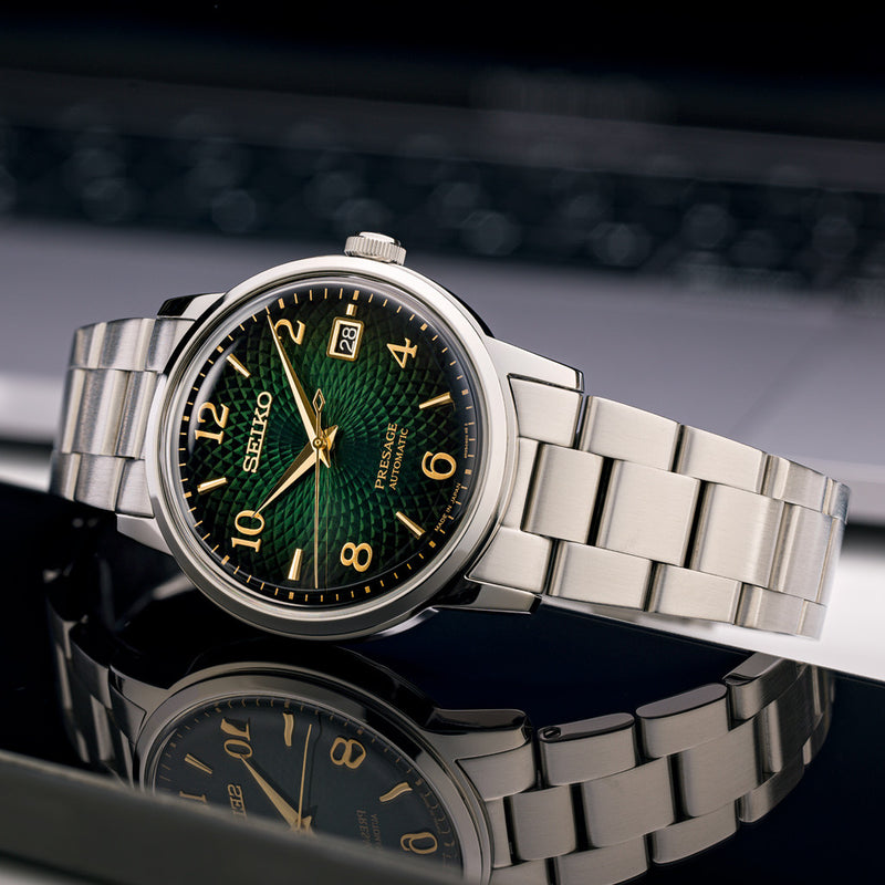 Islander 20mm Brushed Bracelet for Seiko 38.5mm Cocktail Time Watch #BRAC-121