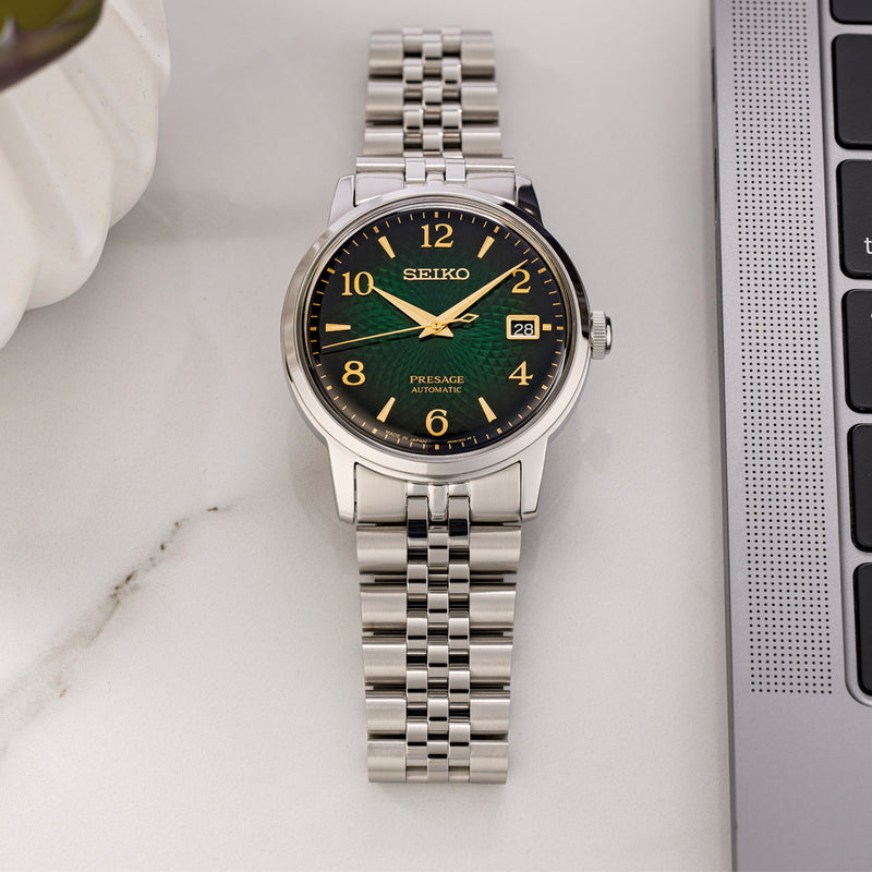 Islander 20mm Brushed and Polished Bracelet for Seiko 38.5mm Cocktail Time Watch #BRAC-122