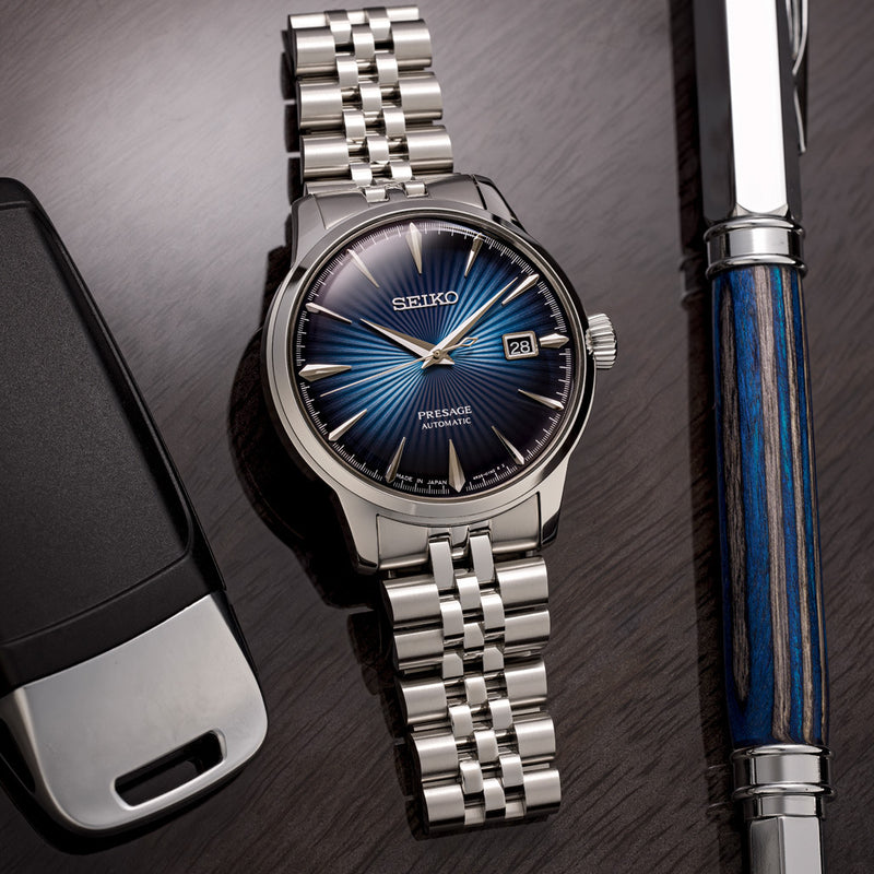 Islander 20mm Brushed and Polished Bracelet for Seiko 40.5mm Cocktail Time (SRPB41) #BRAC-124