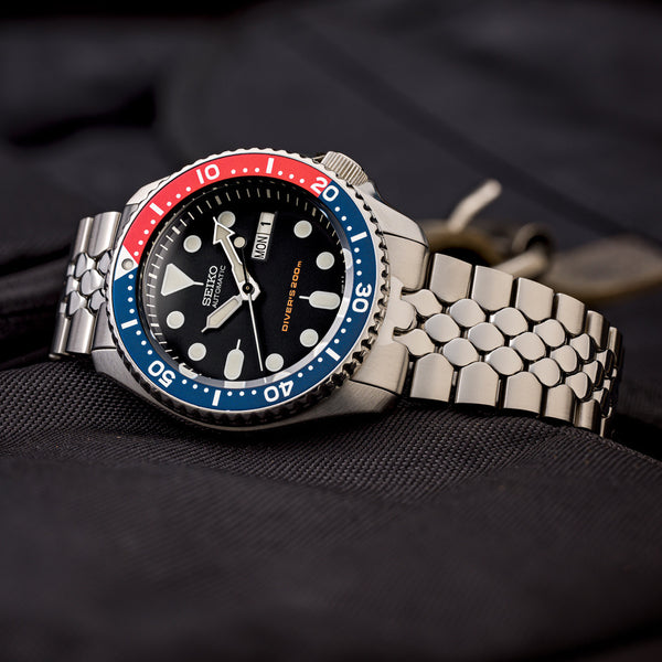 Islander 22mm Scales Bracelet for SKX007 and Compatible Watches #BRAC-125
