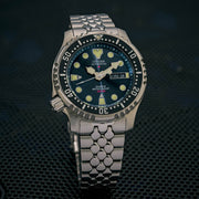 Islander 20mm Brushed and Polished Scales Bracelet for Citizen Automatic Promaster Dive Watch #BRAC-127