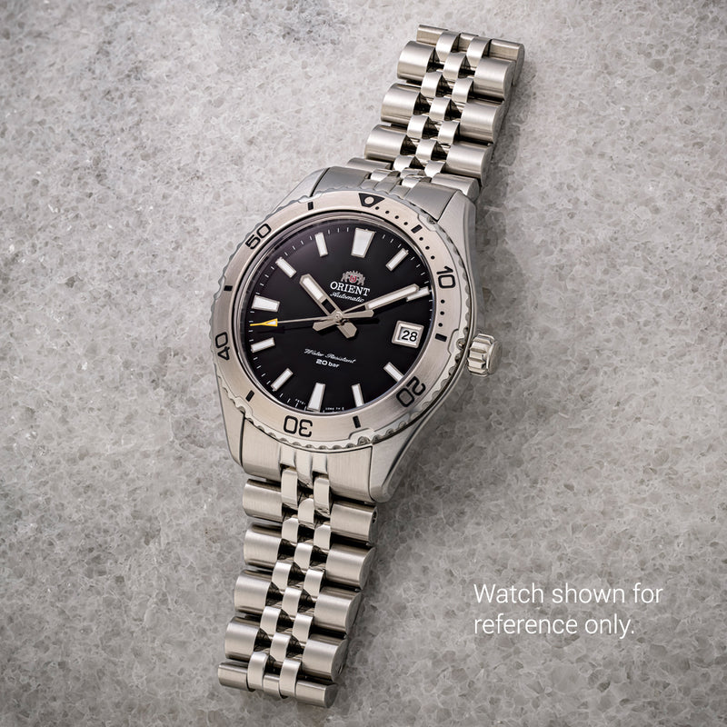Islander 20mm Brushed and Polished Bracelet for Orient Mako 40 Dive Watch #BRAC-149