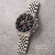 Islander 22mm Brushed and Polished Watch Bracelet for Orient Mako Solar Chronograph #BRAC-155