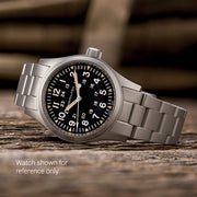 Islander 20mm Blasted Bracelet for Hamilton Khaki Field Mechanical 38mm #BRAC-160