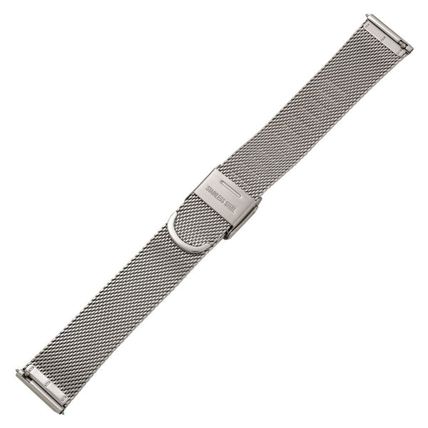 Islander 18mm Silver Fine Mesh Bracelet #BRAC-170