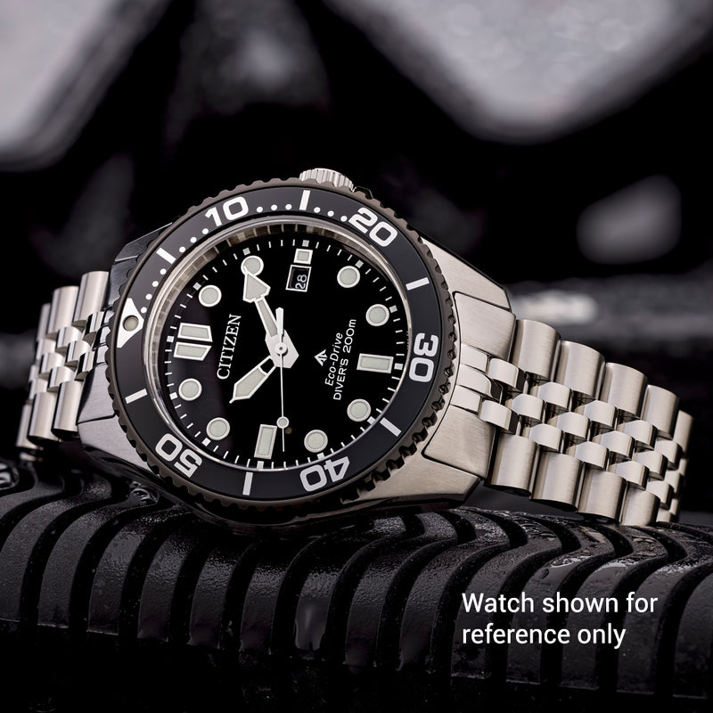 Islander 20mm Brushed and Polished Bracelet for Citizen 41mm Promaster Dive Watch #BRAC-182