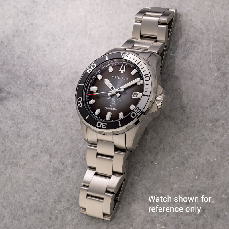 Islander 20mm Brushed Link Bracelet for Bulova Marine Star Series B #BRAC-188
