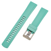 Islander 20mm Seafoam Green FKM Rubber Strap with Straight Ends #BRAC-201