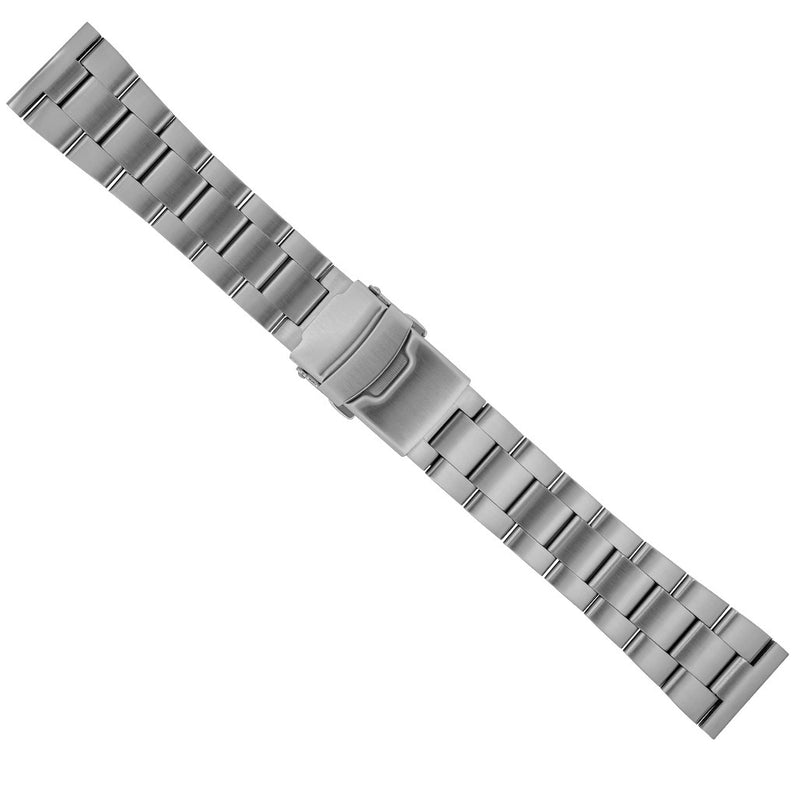 Islander 22mm Universal Fit Brushed Solid-Link Watch Bracelet #BRAC-28