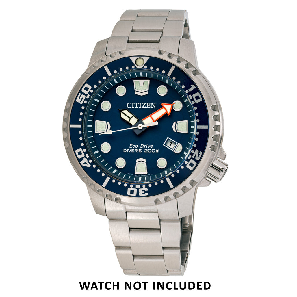 Islander Brushed Stainless Steel Bracelet for Citizen Promaster