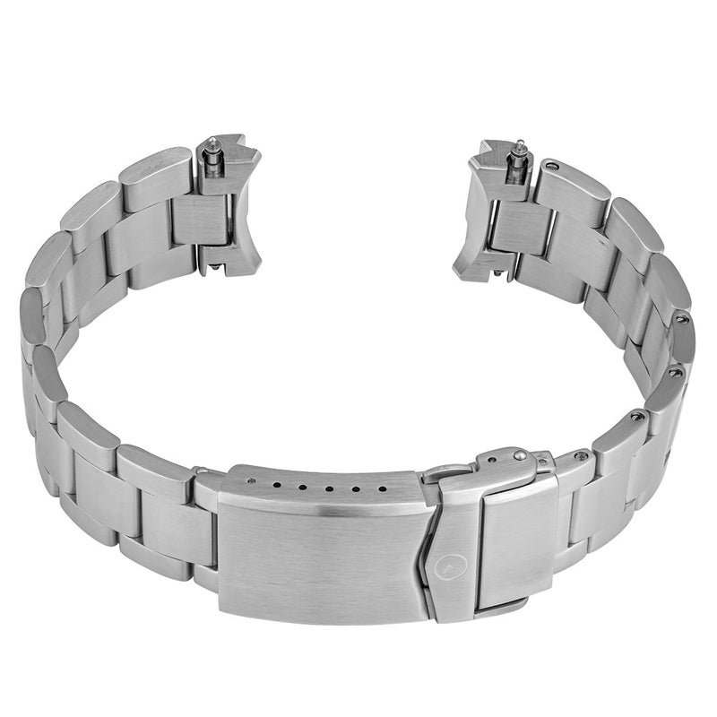 Islander 20mm Fully Brushed Solid-Link Watch Bracelet for the Northport #BRAC-37 side