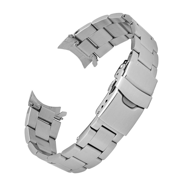 Islander Brushed Watch Bracelet for the Mitchel Field Watch #BRAC-39 tilt
