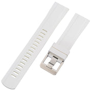 Islander 22mm Pure White FKM Rubber Strap with Straight Ends #BRAC-45