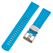 Islander 20mm Sky Blue FKM Rubber Strap with Straight Ends #BRAC-50