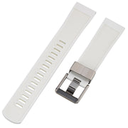 Islander 20mm Pure White FKM Rubber Strap with Straight Ends #BRAC-51