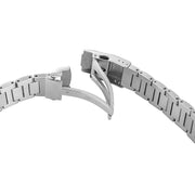 Islander 22mm H-Link Solid-Link Watch Bracelet for SKX007 and Islander 43mm Dive Watches Curved End #BRAC-81 open clasp