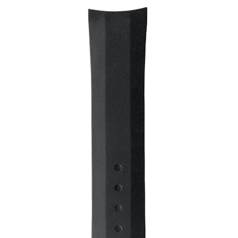 Formex 22mm Black Rubber Strap for Essence 43mm (without clasp) #BRS-2220-910