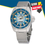 Islander Hudson "Harpoon Diver" 40mm Watch with Degrading Sea Blue Dial #ISL-303