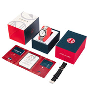 Spinnaker x Islander Croft Limited Edition Hi-Beat Watch with Sand White Dial #SP-5094-LIW33 boxset