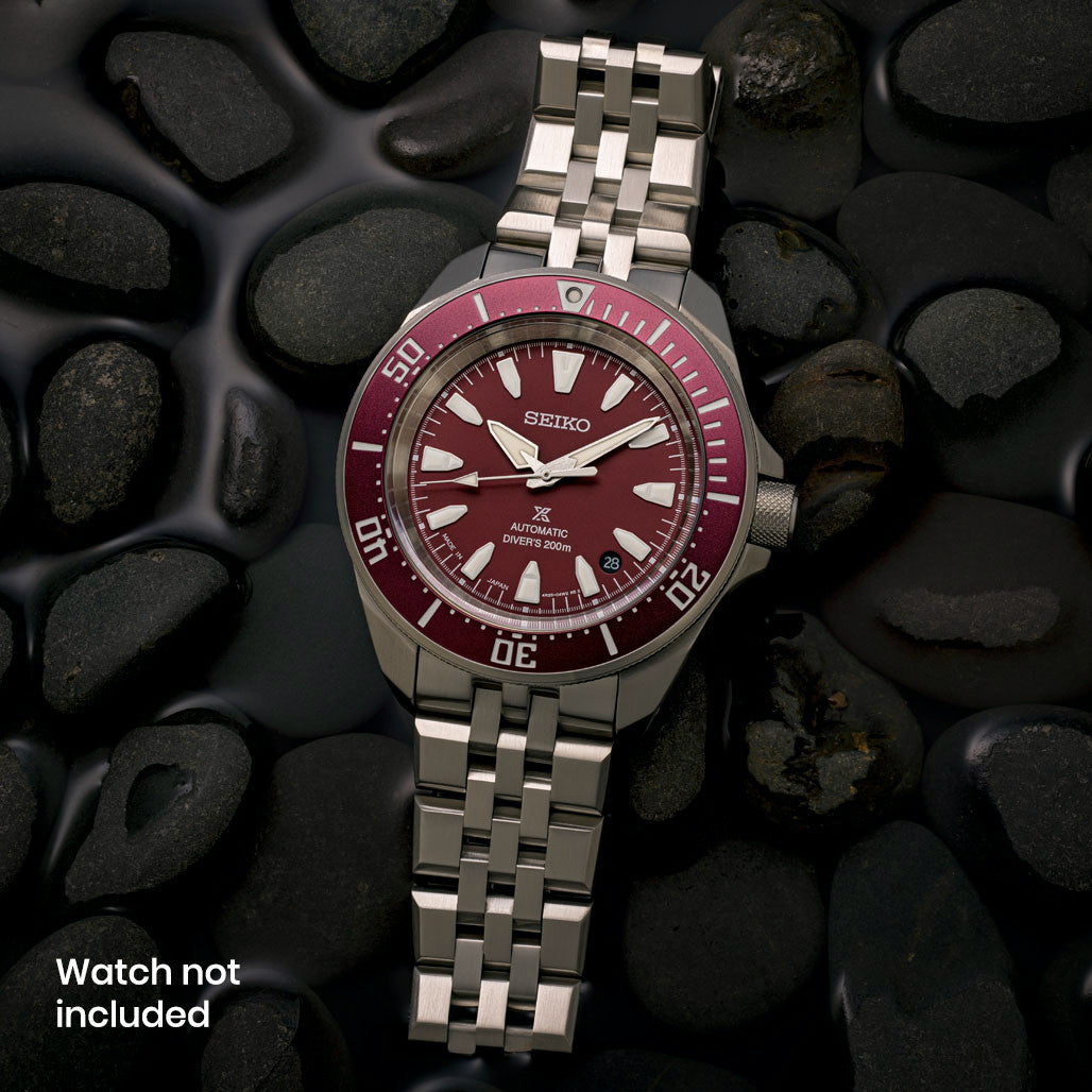 Islander 20mm Brushed 5-Link Bracelet for 42mm Seiko Samurai #BRAC