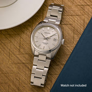 Islander 20mm Brushed Solid-Link Watch Bracelet for Seiko SARB033/035 Cases #BRAC-135