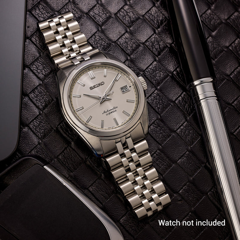 Islander 20mm Brushed and Polished Watch Bracelet for Seiko SARB033/035 Cases #BRAC-136