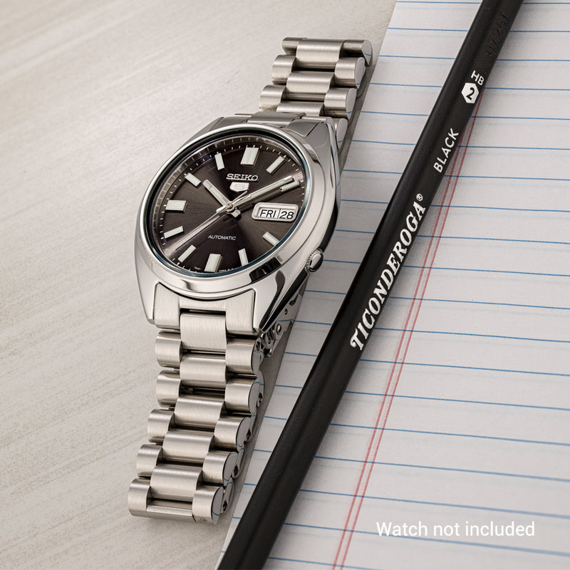 Islander 19mm Brushed Solid-Link Bracelet for Seiko SNXS79 (7S26-0480) Watch #BRAC-137