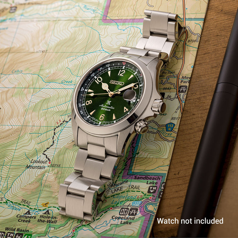 Islander 20mm Brushed Bracelet for Seiko SARB017 and Alpinist Cases #BRAC-139