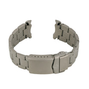Islander 22mm Blasted Titanium Bracelet for Sands Point or SKX007 Titanium Watches #BRAC-80 side